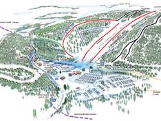 Plan des pistes Storklinten