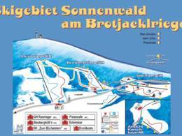 Plan des pistes Kerschbaumlift – Grattersdorf
