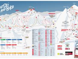 Plan des pistes Pal/Arinsal – La Massana (Vallnord)