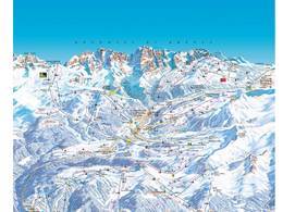 Plan des pistes Madonna di Campiglio/Pinzolo/Folgàrida/Marilleva