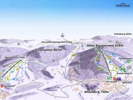 Domaine skiable Raupennesthang – Altenberg