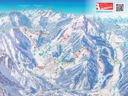Plan des pistes Berwang/Bichlbach/Rinnen