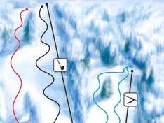 Plan des pistes Kordes