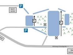 Plan des pistes Am Gründelwald – Jöhstadt