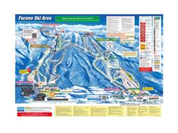 Plan des pistes Furano