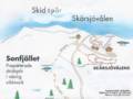 Plan des pistes Skärsjövålen