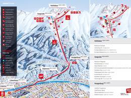 Plan des pistes Nordkette – Innsbruck