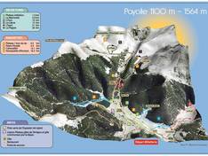 Plan des pistes Payolle