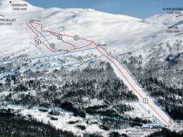Domaine skiable Stryn Skisenter