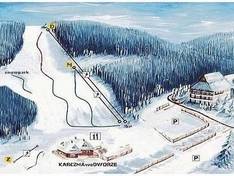 Plan des pistes Cieniawa