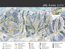 Plan des pistes Park City