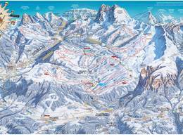 Plan des pistes Seiser Alm (Alpe di Siusi)