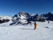 Vue sur le massif des Pale di San Martino