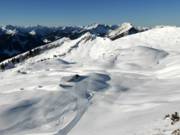 Vue sur le domaine skiable du Diedamskopf