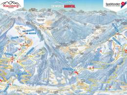 Plan des pistes Klausberg – Cadipietra (Steinhaus)