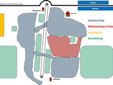 Plan des pistes Sauerberg – Frammersbach