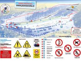 Plan des pistes Pian Neiretto