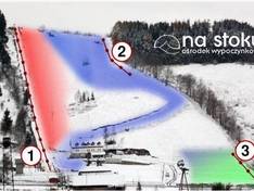 Plan des pistes Na Stoku – Walim