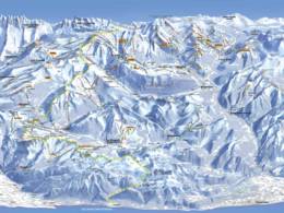 Plan des pistes Les Portes du Soleil – Morzine/Avoriaz/Les Gets/Châtel/Morgins/Champéry