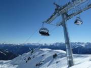 Thurntaler - 6 places | Télésiège rapide (débrayable) avec capots de protection et sièges chauffants