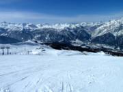 Vue sur les Monts de la Lune depuis le Monte Fraiteve