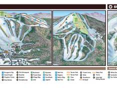 Plan des pistes Shanty Creek Resorts – Summit Mountain