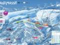 Plan des pistes Le Grand Massif – Flaine/Les Carroz/Morillon/Samoëns/Sixt