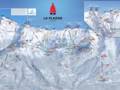 Plan des pistes La Plagne (Paradiski)