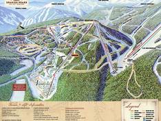 Plan des pistes Spanish Peaks Resort