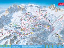 Plan des pistes Nassfeld – Hermagor