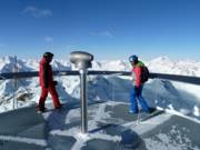 Plate-forme panoramique au sommet de Hinterer Brunnenkogel