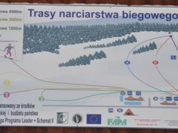 Plan des pistes Mareszka – Krempna