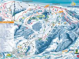Plan des pistes Kreischberg