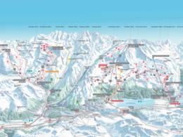 Plan des pistes Corvatsch/Furtschellas