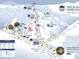 Domaine skiable Dwie Doliny – Wierchomla Mała/Szczawnik (Piwniczna-Zdrój/Muszyna)