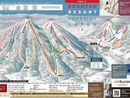 Plan des pistes Rusutsu