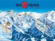 Plan des pistes Les 2 Alpes