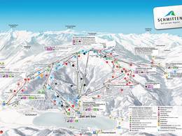 Plan des pistes Schmittenhöhe – Zell am See