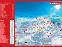 Plan des pistes Steinplatte/Winklmoosalm – Waidring/Reit im Winkl