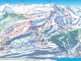 Plan des pistes Flumserberg