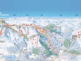Plan des pistes Parsenn (Davos Klosters)
