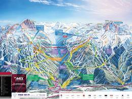 Plan des pistes Whistler Blackcomb