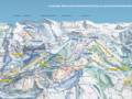 Plan des pistes Adelboden/Lenk – Chuenisbärgli/Silleren/Hahnenmoos/Metsch