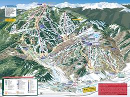 Plan des pistes Beaver Creek