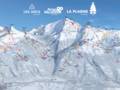 Plan des pistes Les Arcs/Peisey-Vallandry (Paradiski)