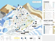 Plan des pistes Hunter Mountain Shiobara