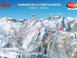 Domaine skiable Vars/Risoul – La Forêt Blanche