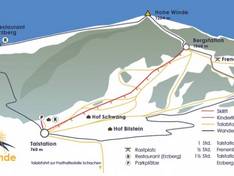 Plan des pistes Hohe Winde – Beinwil