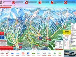Plan des pistes Breckenridge