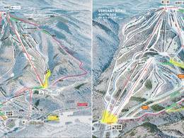Plan des pistes Tremblant